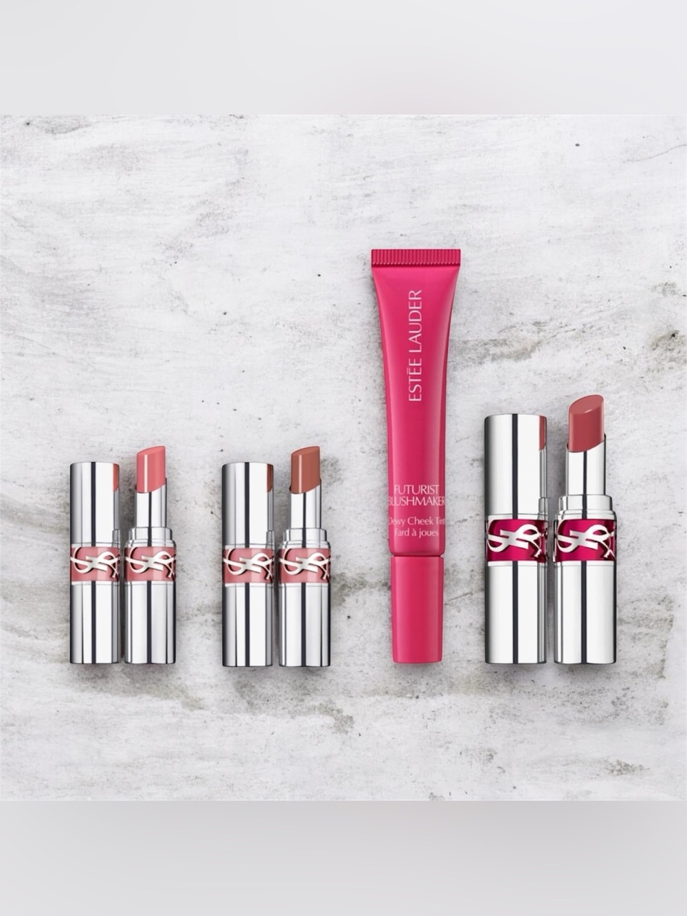 Luxury Makeup Bundle - YSL Estée Lauder